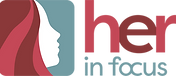Her in Focus logo, a media platform for Thai GL news, reviews, and commentary.