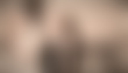 Bo uses the leash to pull Queen upright, guiding her with confident, intimate control that reflects their trust and BDSM dynamic.