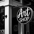 Black and White Art shop sign.jpg