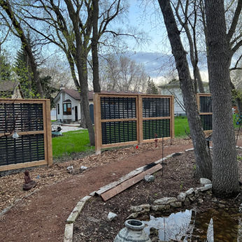Professional Privacy Screen Installation in Winnipeg, Manitoba by Xtraordinaire Landscapes