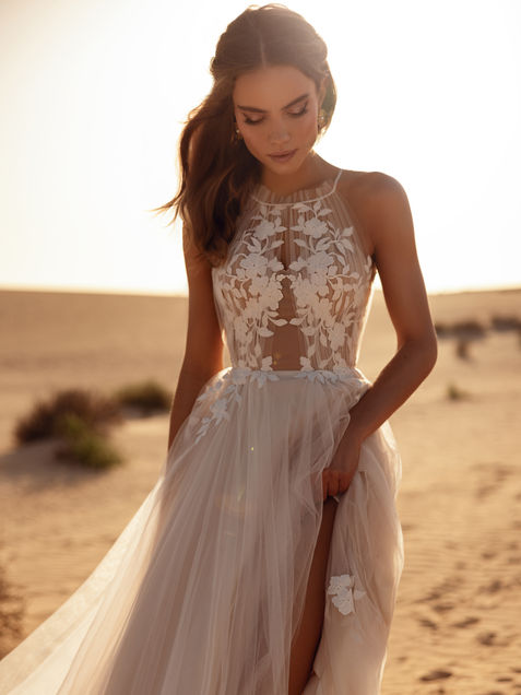 Spitzenbrautkleider für moderne Bräute MaBelle Brautboutique Dällikon