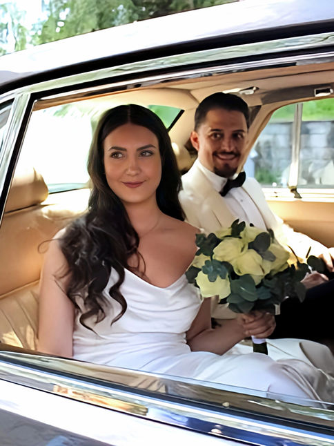 MaBelle Braut Melanie an ihrer standesamtlichen Hochzeit