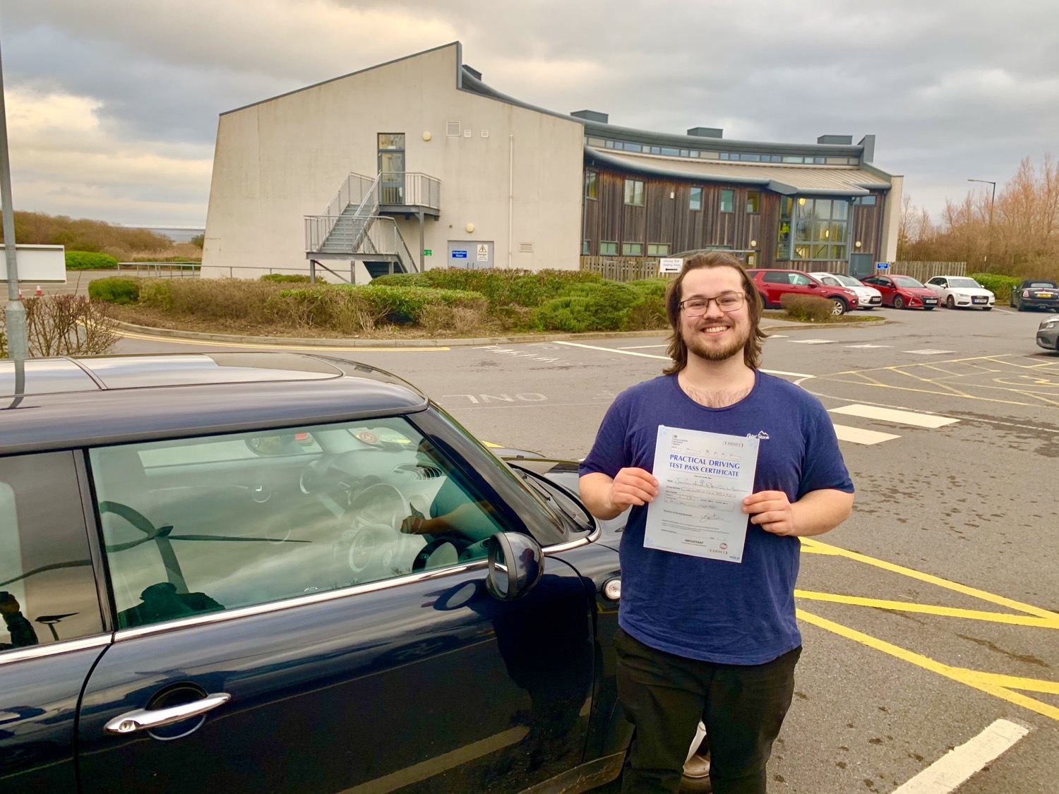 First Driving Test of 2020 - Congratulations Jamie on passing First Time with only 1 driving fault