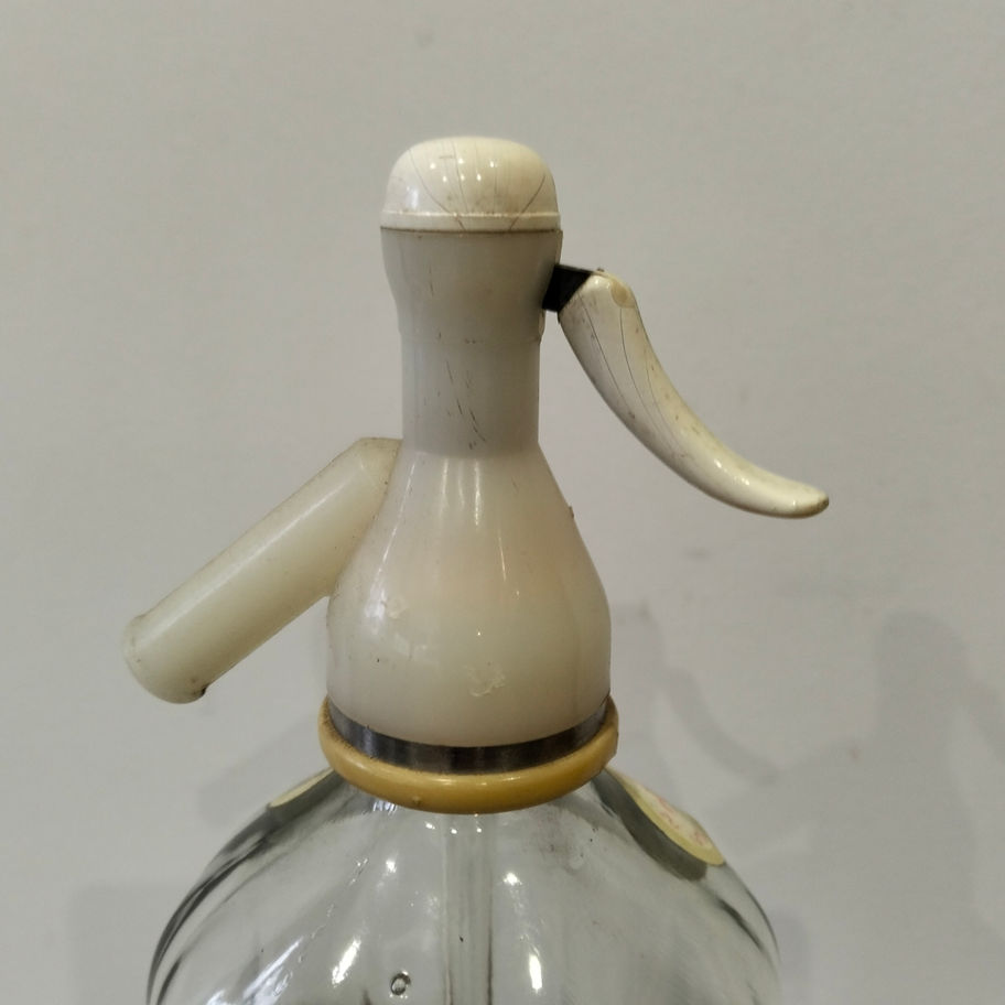 Vintage Rawlings Soda Water Syphon Mid-20th century Original glass bottle