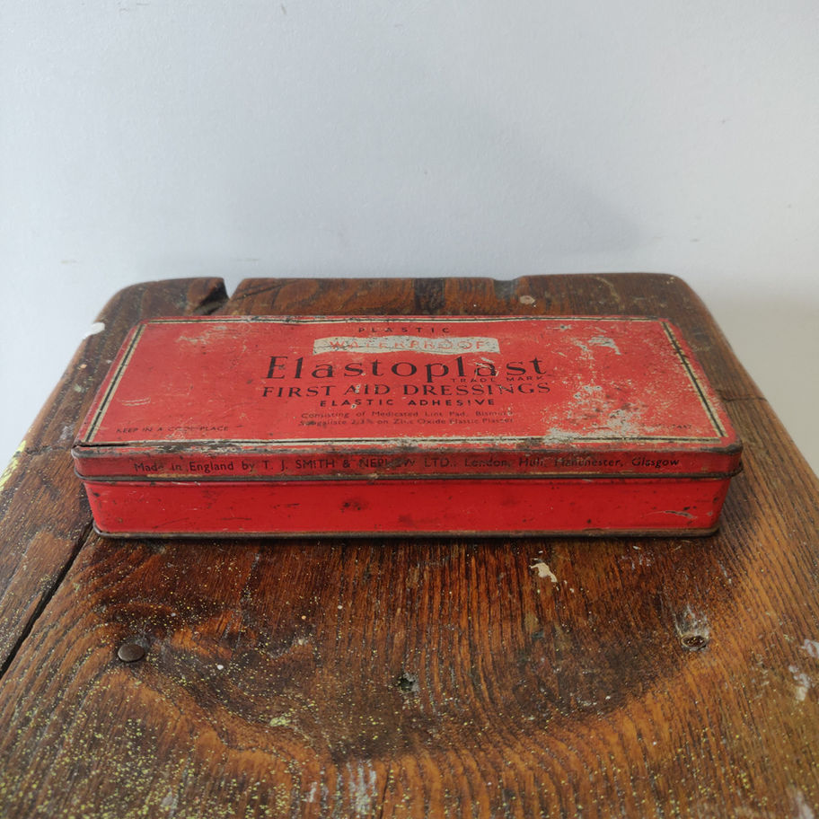 Vintage 1940s / 50s Elastoplast tin