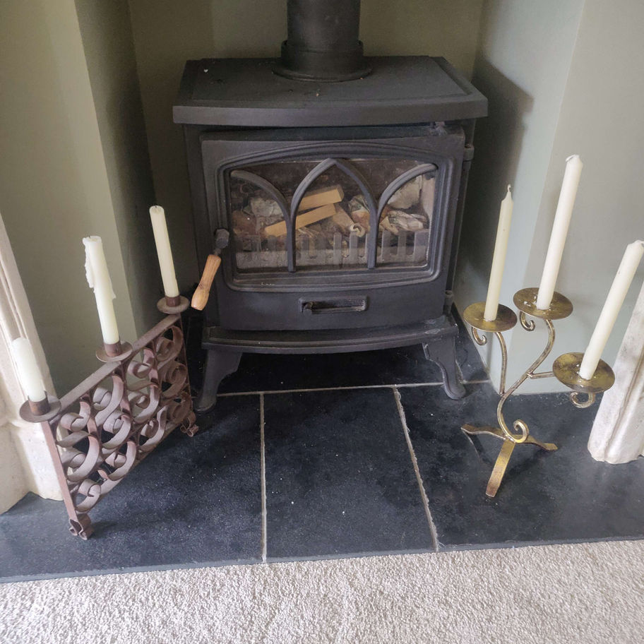 vintage three tier candle holder