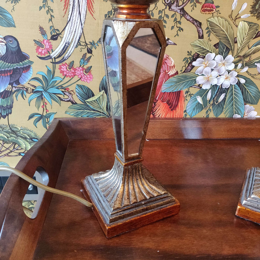 Vintage pair of Dar Egyptian style lamps pat tested fully working stunning!