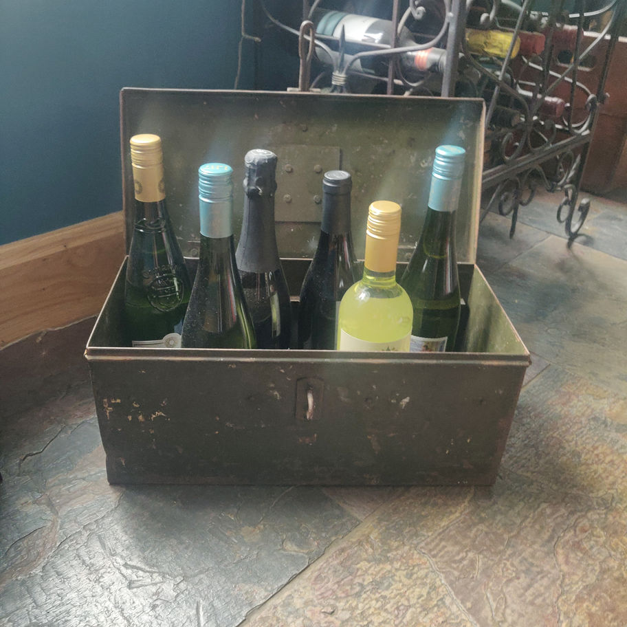 Vintage military tool box