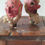 Thumbnail: Vintage Papier-Mâché Character Heads (Pair) travelling puppet show?