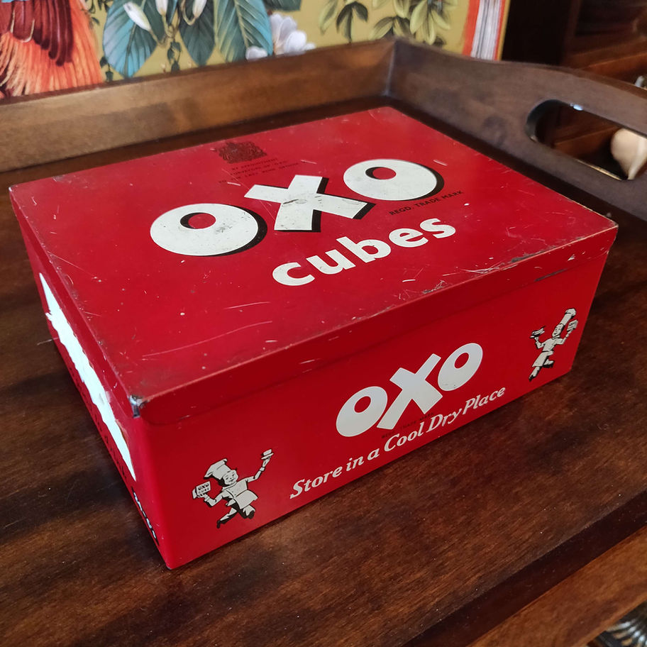 Vintage 1952? By appointment to H M king George V1 oxo tin