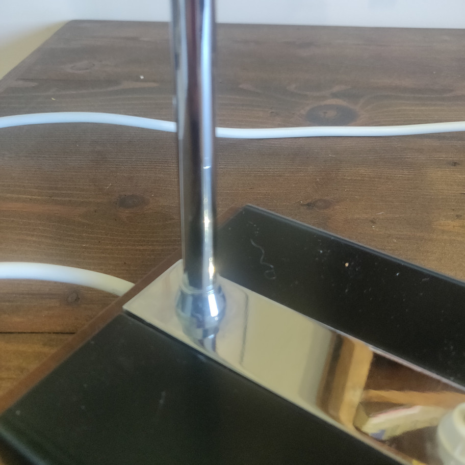 Vintage 1960s / 70s sis Leuchten Bauhaus revival pair of bedside/ desk lamps !!