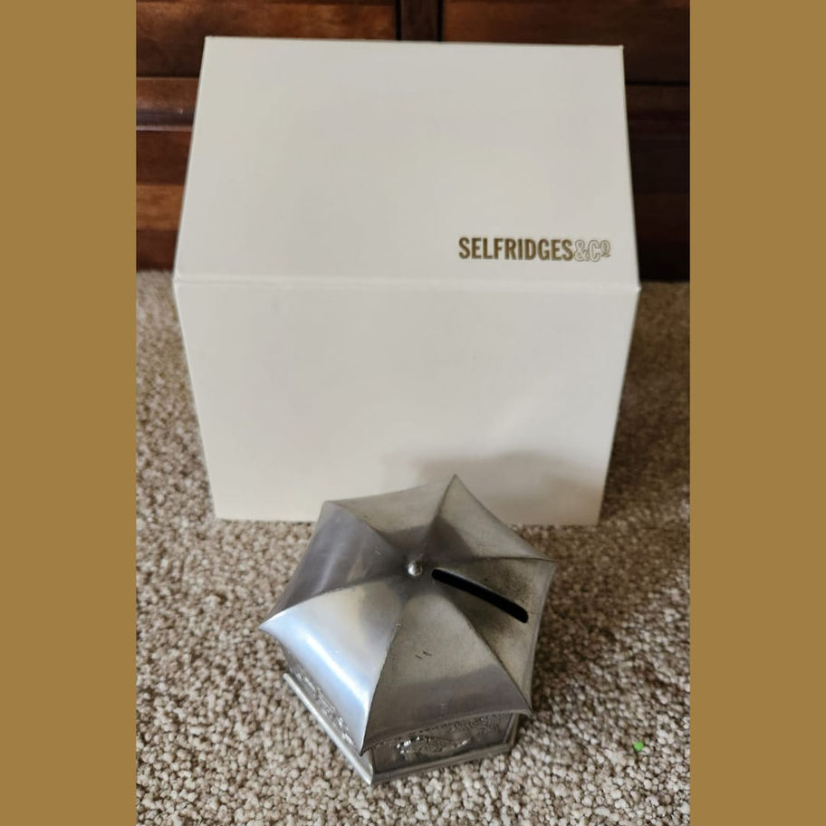 Royal Selangor Pewter money box