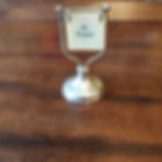 Antique 1924 London silver Hallmarked possibly trump markerJ.E ? Slightly rubbed