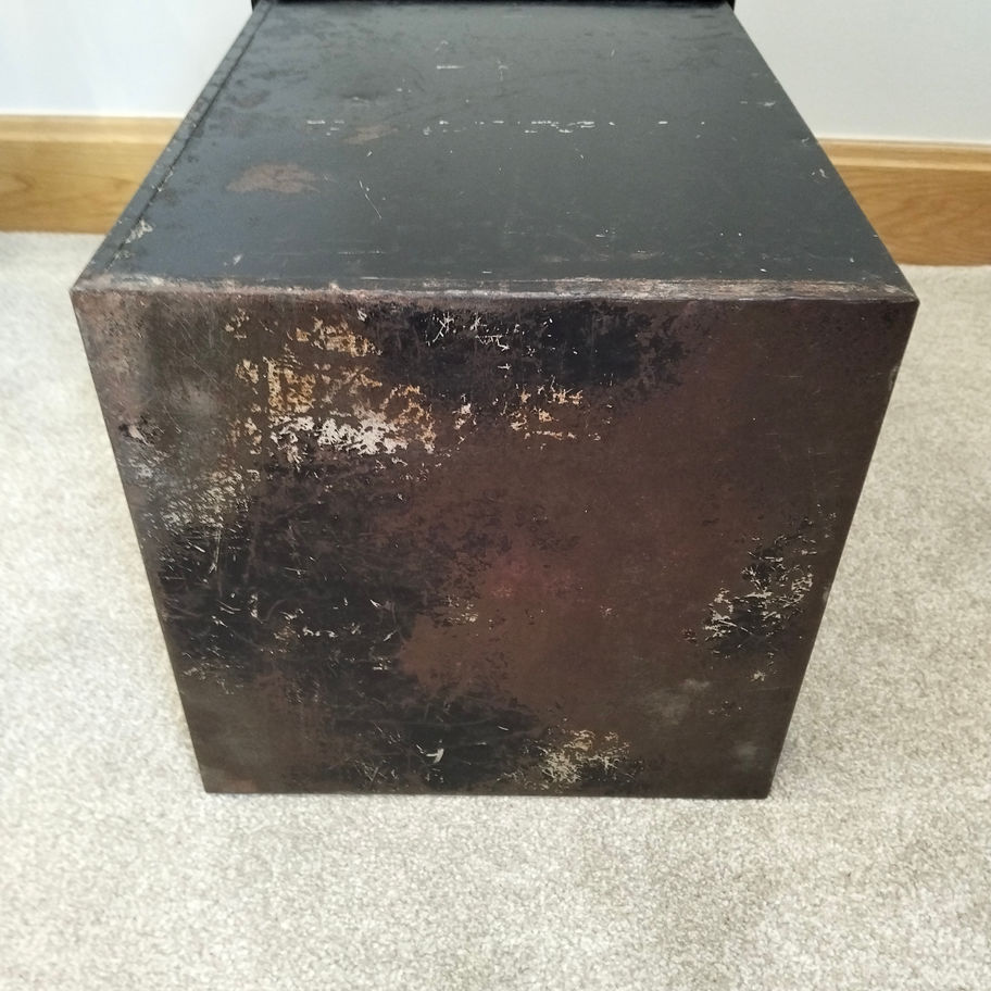 Vintage British Aerospace Pension Scheme Industrial Metal Application Box No. 17
