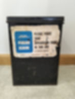 Vintage British Aerospace Pension Scheme Industrial Metal Application Box No. 17