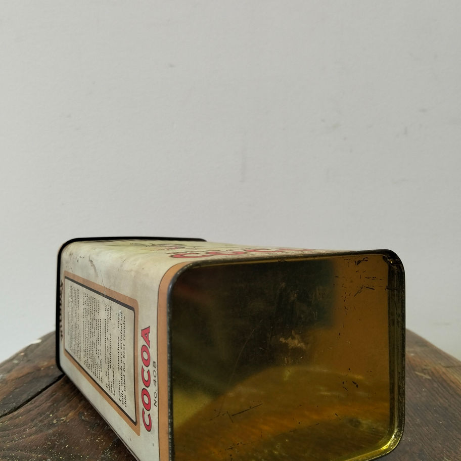 Vintage Wilbur’s Breakfast Cocoa Tin (1lb) – Cupid Design – Philadelphia