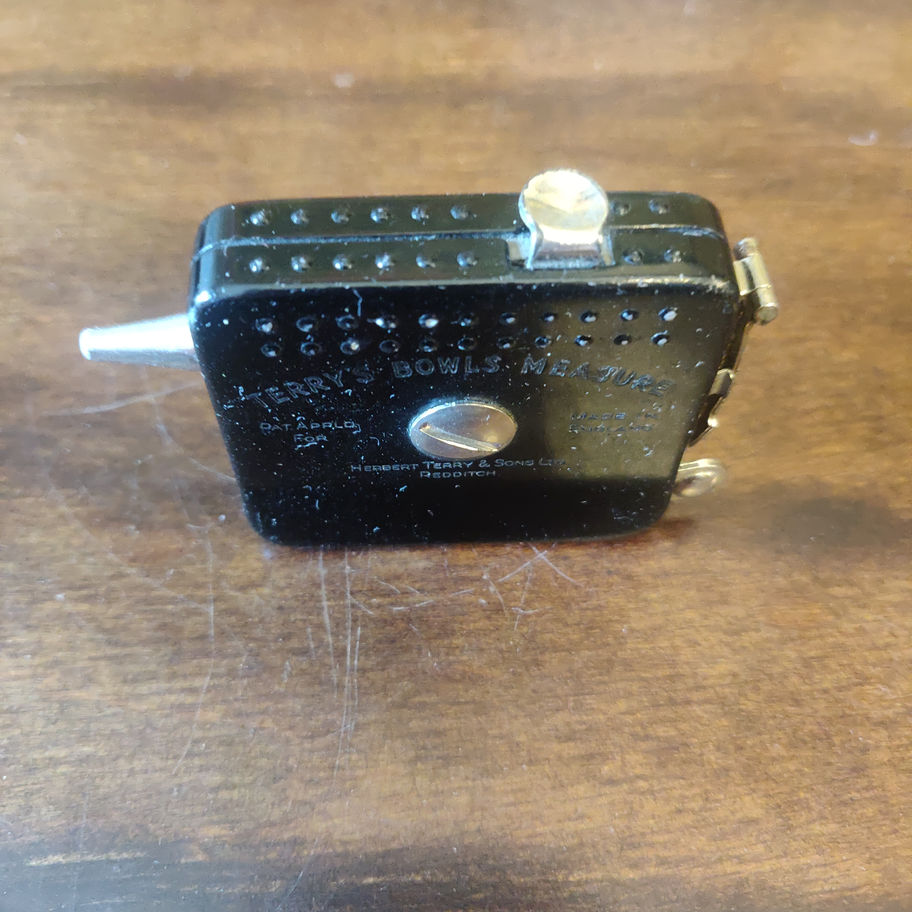 Herbert Terry Bowls measure