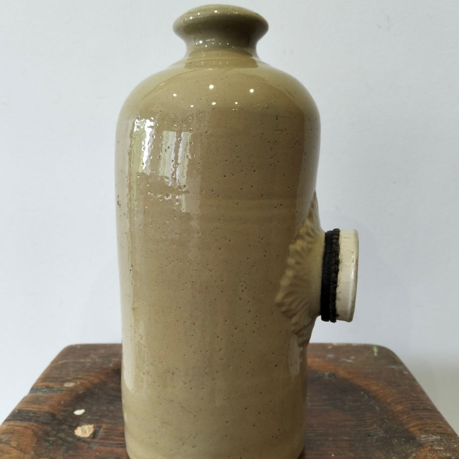 Antique Lovatt’s Langley Ware Stoneware Foot Warmer / Hot Water Bottle