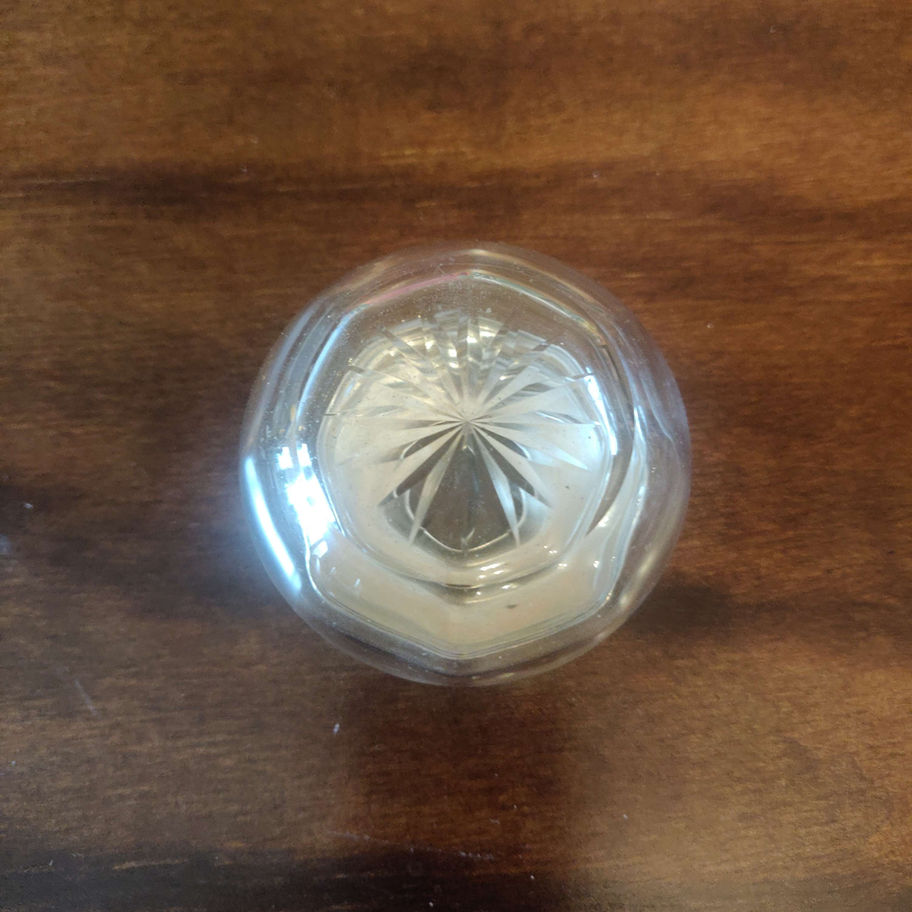 Antique 1912 chester silver Hallmarked vanity dressing table jar