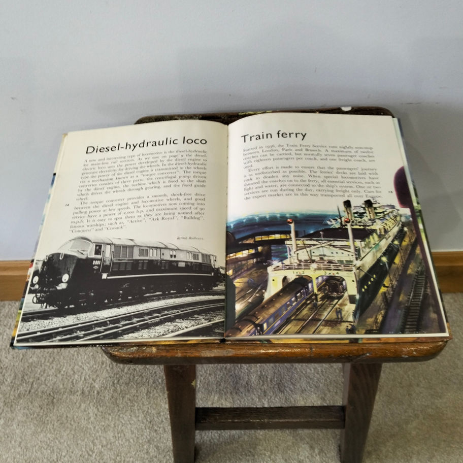 Vintage Transport & Engineering Book Bundle (Trains, Aircraft, Land Sea & Air)