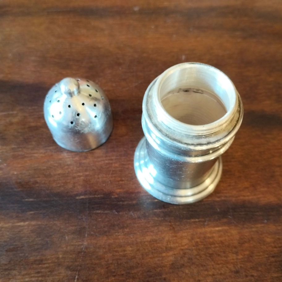 Antique Victorian late 19th or early 20th century walker and hall silver plate