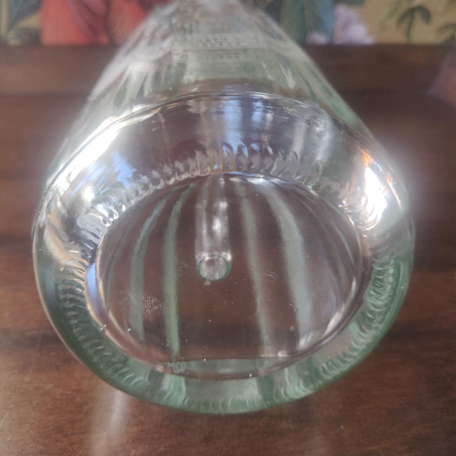 Vintage Schweppes soda bottle original not reproduction!