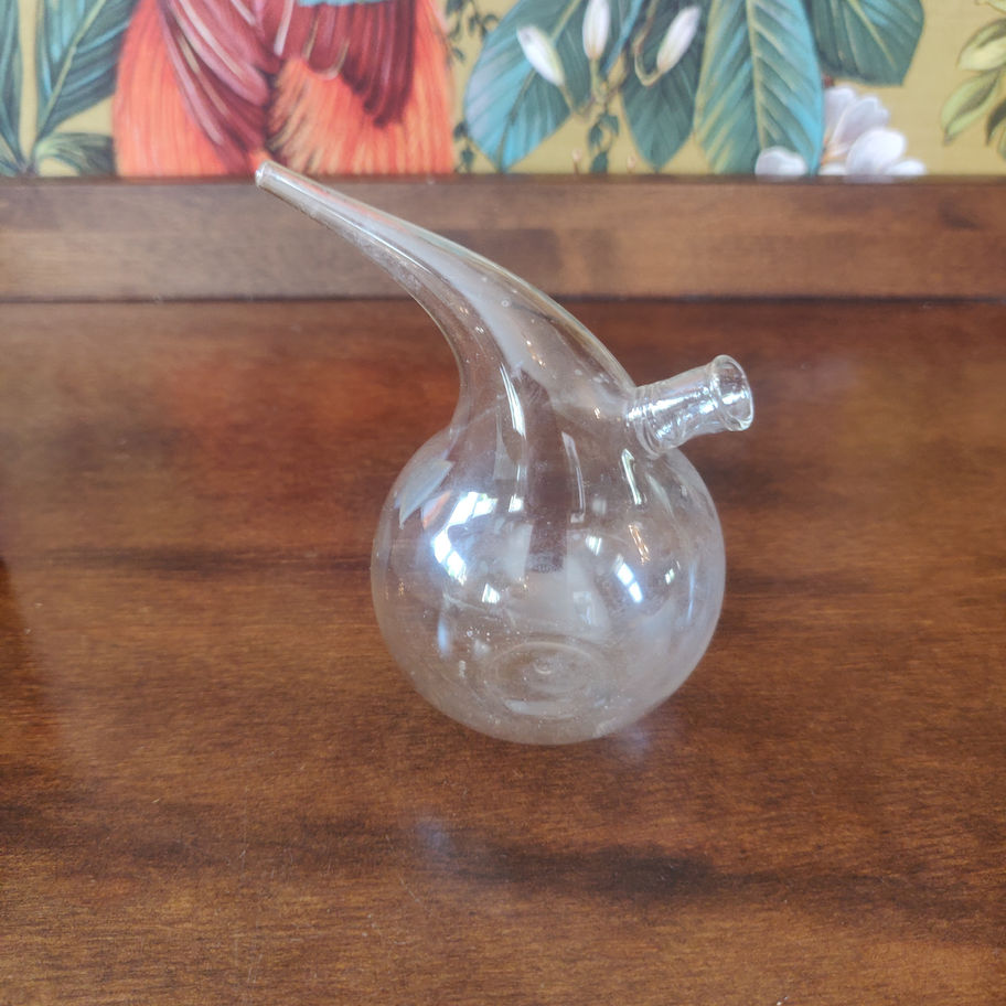 Vintage undine irrigator eye application glass with original box by Emarco rare