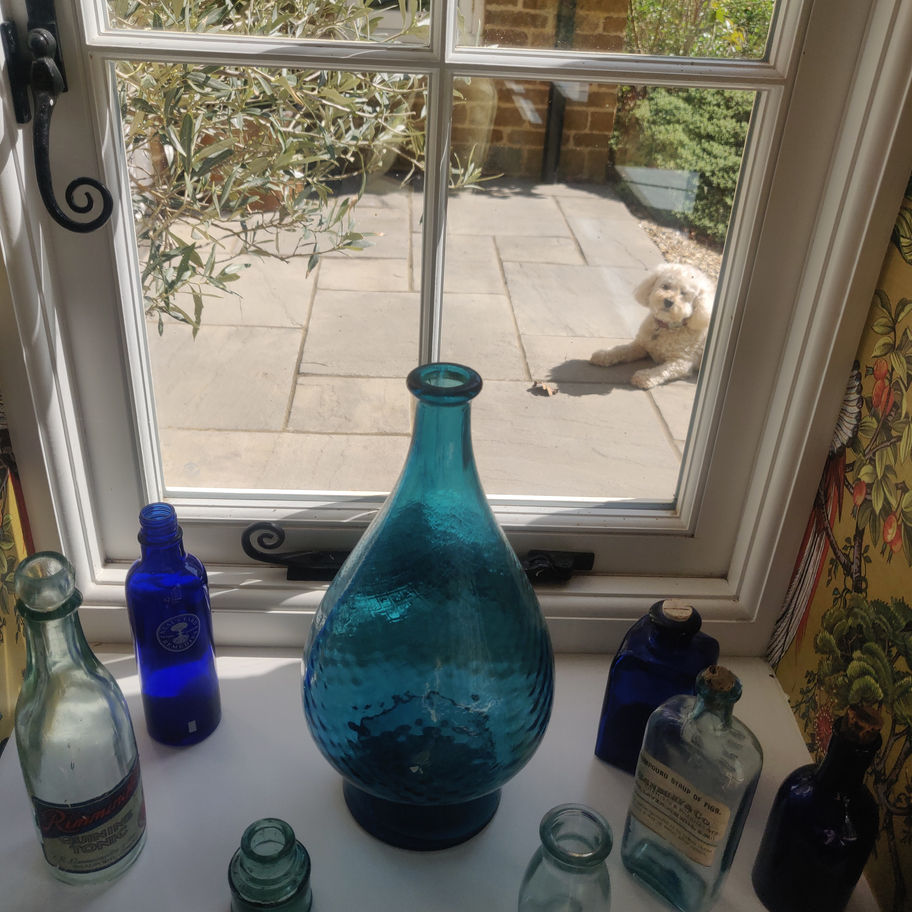 Antique Victorian late 19th or early 20th century Banbury & Co syrup of figs