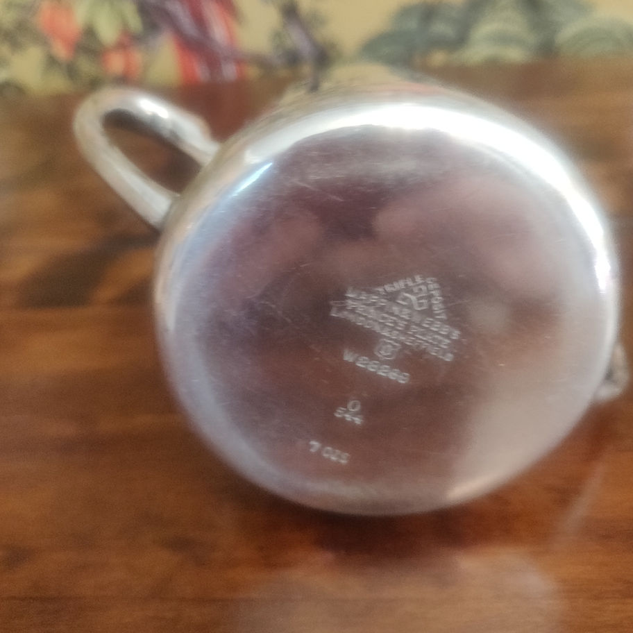 Antique Victorian 1890? Mappin and Webb two handled sugar bowl Sheffield plate