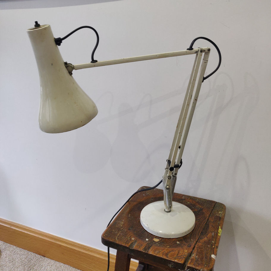 Vintage 1970s anglepoise 90 desk lamp fully working pat test bulb etc original !