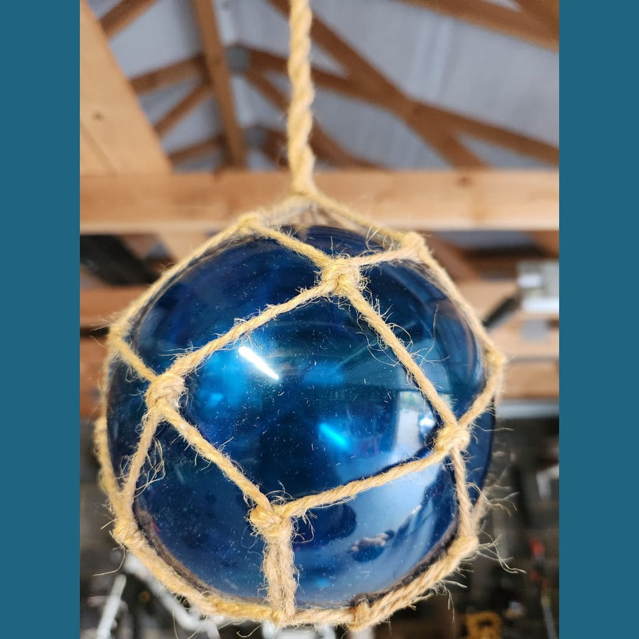 Glass decorative hanging balls