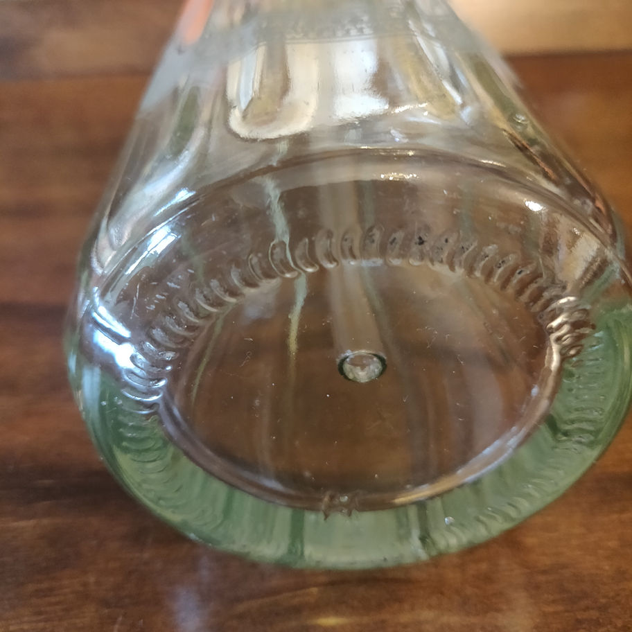 Vintage Schweppes soda bottle