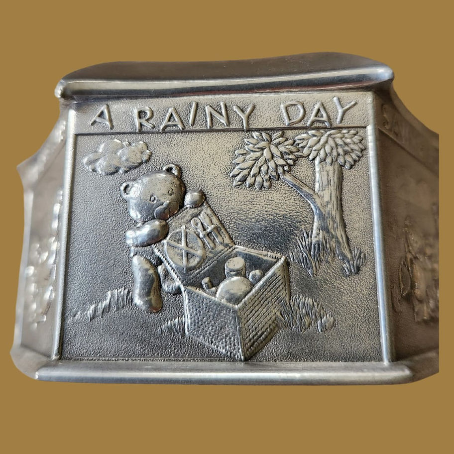 Royal Selangor Pewter money box