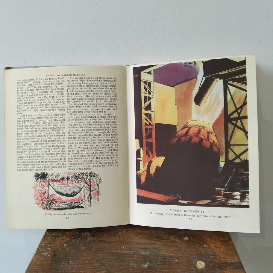 Vintage 1950s/60s three books of wonders /marvels