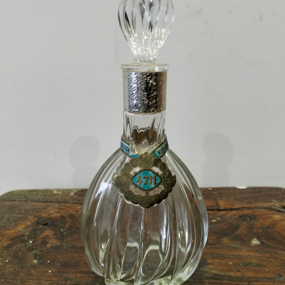 Vintage 4711 “Blue Gold Double” Cologne BottleGermany | Mid-20th century