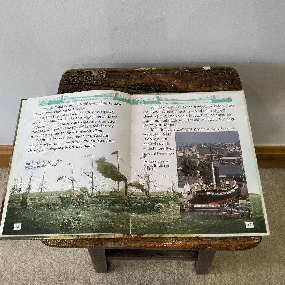 Vintage Transport & Engineering Book Bundle (Trains, Aircraft, Land Sea & Air)