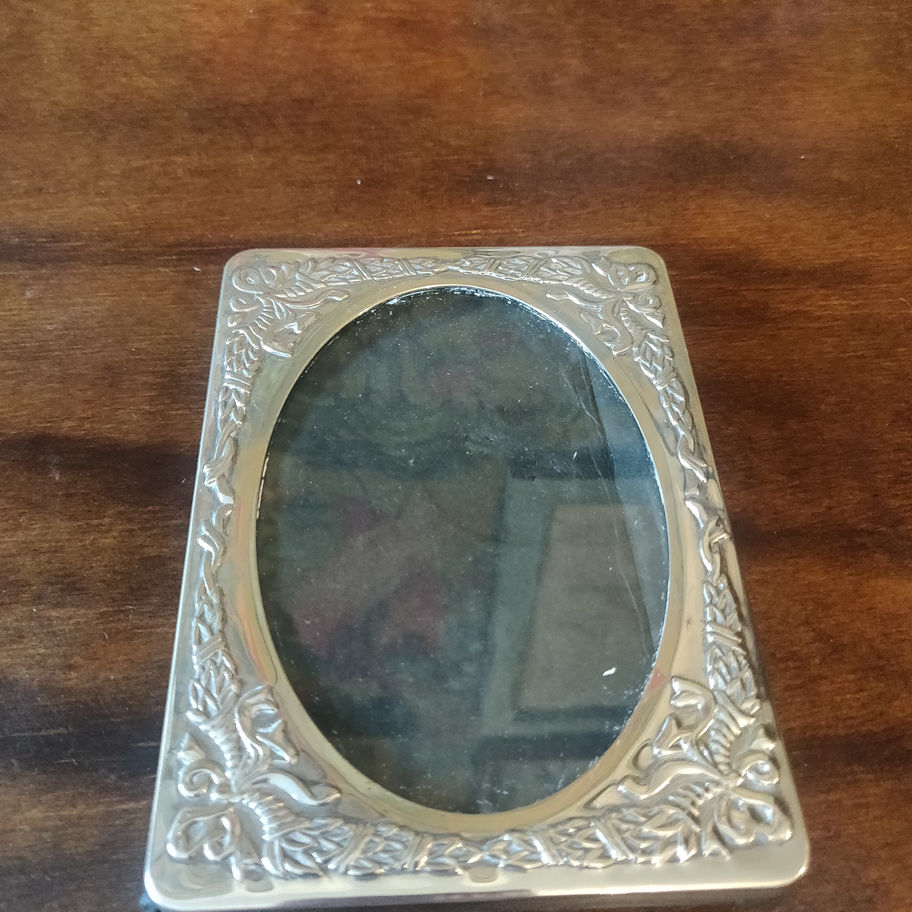 Vintage Art Nouveau style possibly continental silver? Picture frame