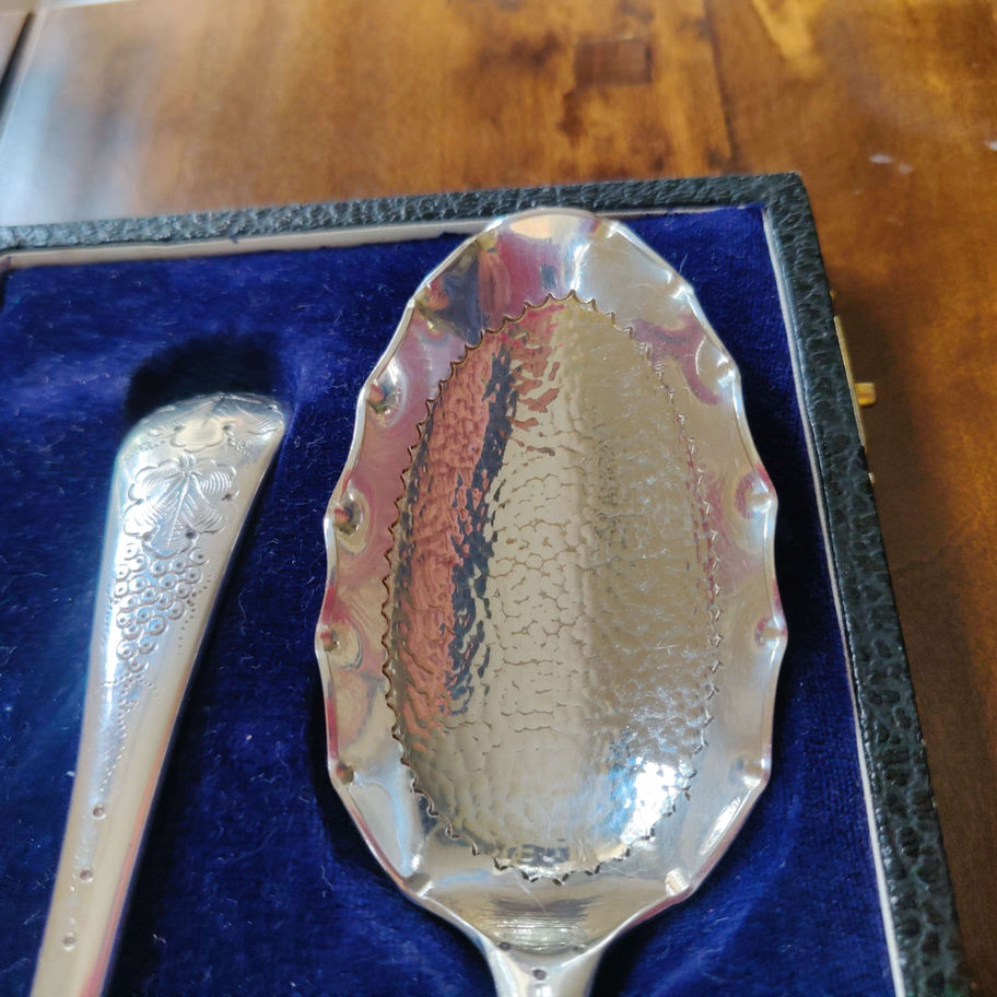Victorian (1844 1845) hallmarked silver plate spoons