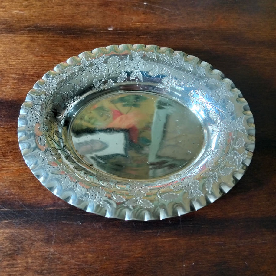 Antique J B & S Electroplated Art Nouveau Piece – English Silver Plate c.1890s