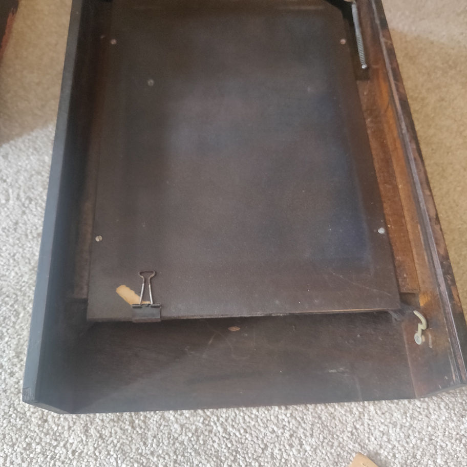 Antique Victorian The Edison Mimeograph duplicating case , London, c. 1886