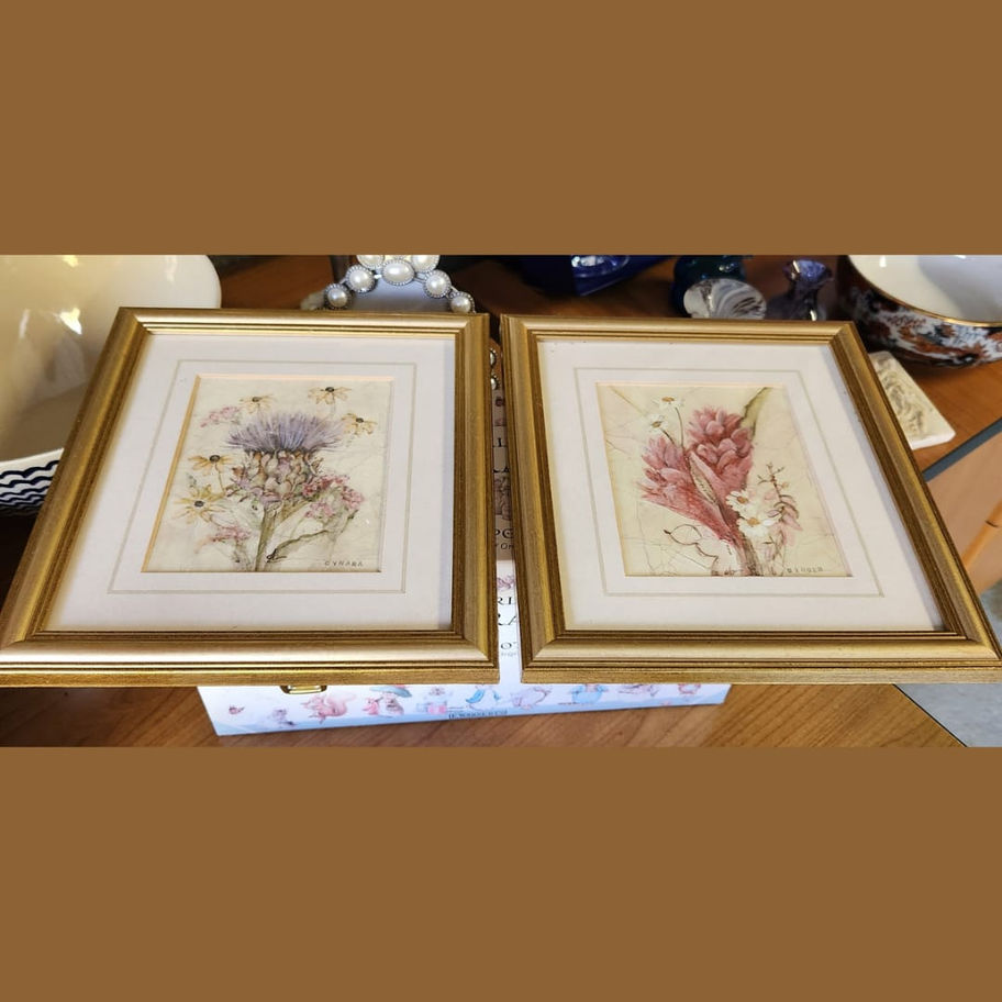 Flower print pictures