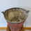 Minijatura: Vintage early 20th century heavy metal fire bucket original looks amazing!!
