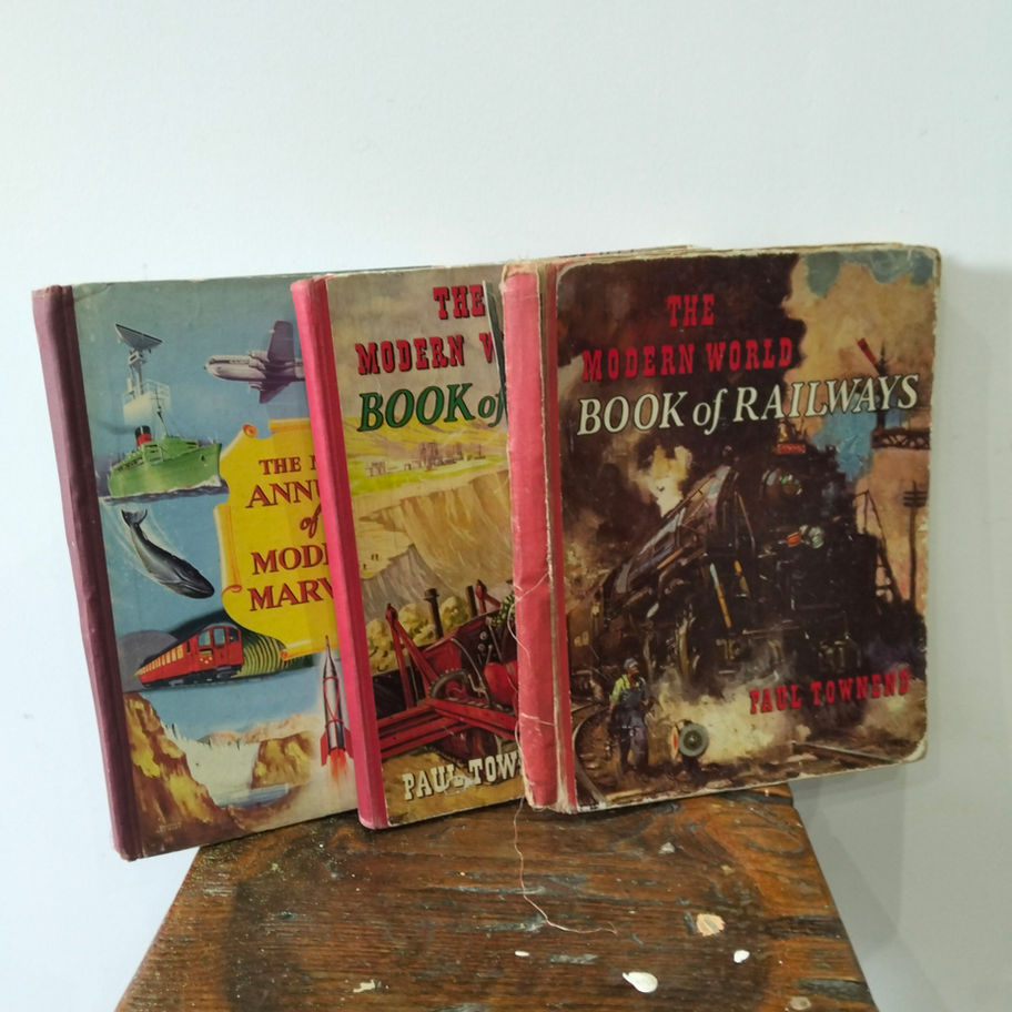 Vintage 1950s/60s three books of wonders /marvels