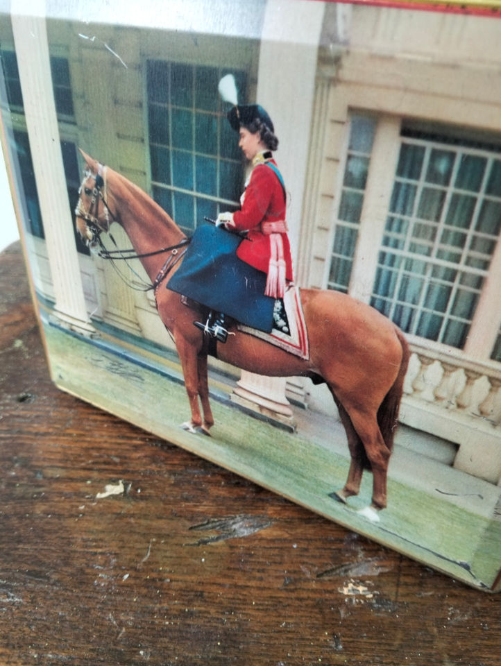 Vintage 1953 Queen Elizabeth II Coronation Toffee Tin by Edward Sharp & Sons