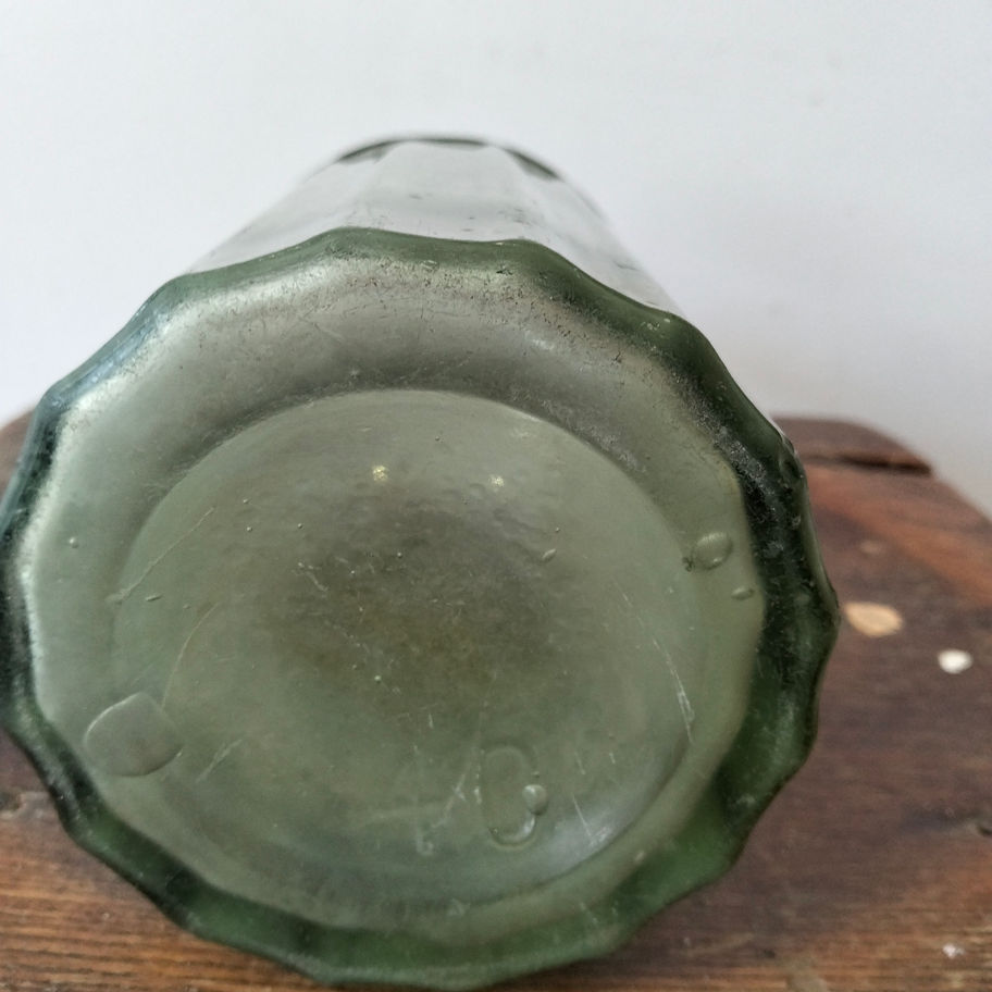 Vintage Green Glass POISON Chemist Bottle – Early 20th Century