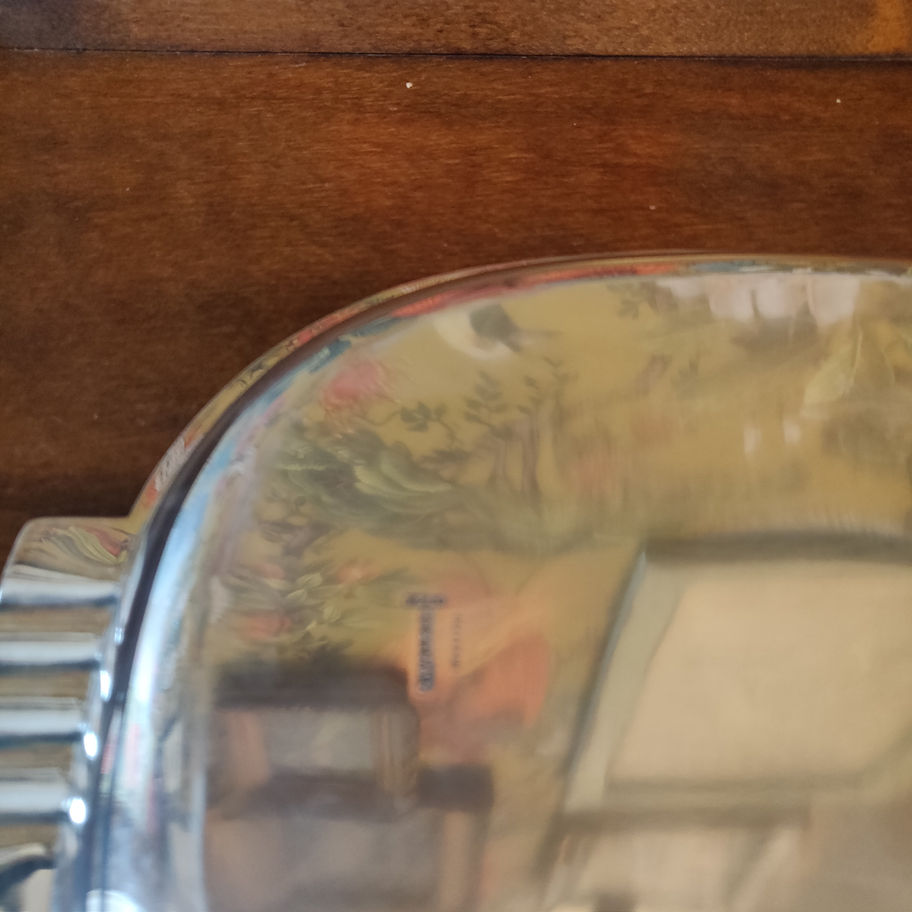 Vintage C .Walker ( Walker and hall) silver plate 3 piece tea / coffee set