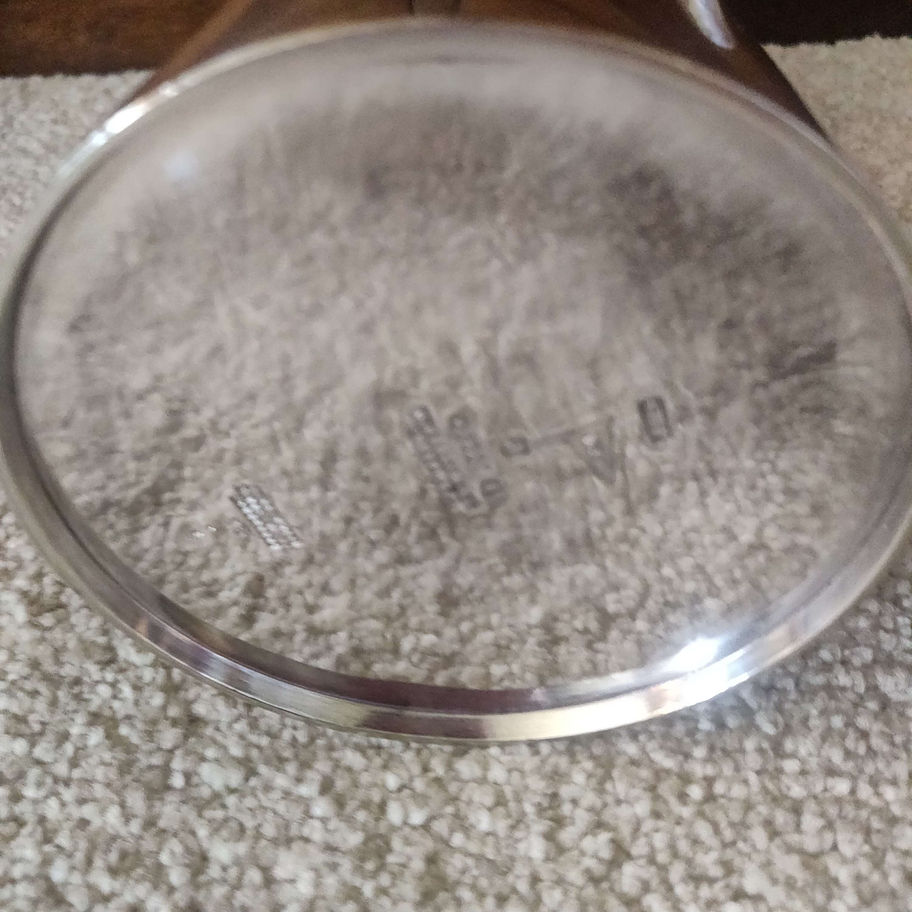 Antique 1921 walker and hall silver plate small coffee jug nice clear Hallmarks