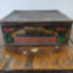 Antique early 20th century Co op Wholesale Society (CWS) Art Nouveau shoe tin