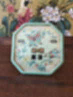 Vintage Margate Souvenir Perpetual Desk Calendar – Butterfly & Floral Design