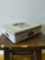Vintage 1977 Royal Silver Jubilee Souvenir Stationery Tin by Spicers Ltd Sawston